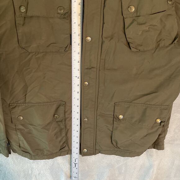 The Duffer of St George Men’s Jacket Size L Preppy Military Plaid Full Zip Coat - Picture 14 of 14